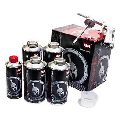 56670 – SEM PRODUCTS Bed Liner, Paint-On/ Spray-On Covers 150 Square Foot Area Per Gallon Gray Opaque Urethane With 4...